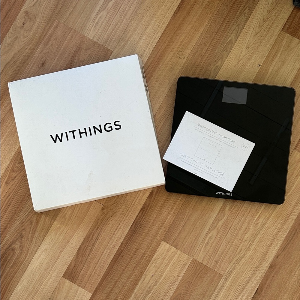 Withings Black Smart Scale